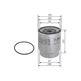 Фільтр палива BOSCH F026402794