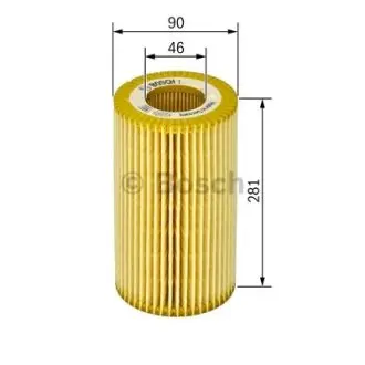 Oil filter, cartridge. Фильтр масляный, вставка BOSCH F026407100