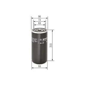Oil filter, Spin-On. Фильтр масляный, накручиваемый BOSCH F026407115