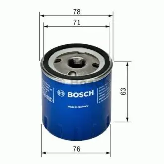 Oil filter Spin-On, Фильтр масляный, накручиваемый BOSCH F026407136