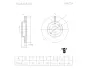 Тормозной диск BOSCH F026A05705 (фото 1)