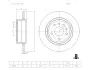 Тормозной диск BOSCH F026A06770 (фото 1)