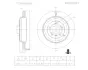 Тормозной диск BOSCH F026A06846 (фото 1)