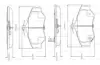 Комплект тормозных колодок, дисковый тормоз BOSCH F03A150011 (фото 1)