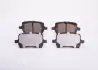 Комплект тормозных колодок, дисковый тормоз BOSCH F03B050152 (фото 1)