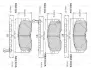 Комплект тормозных колодок, дисковый тормоз BOSCH F03B150013 (фото 1)