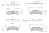 Комплект тормозных колодок, дисковый тормоз BOSCH F03B150260 (фото 1)