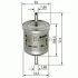 Fuel filter, In-line. Фильтр топливный, проточный BOSCH F5318 (фото 1)