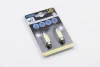 Автолампа SV8,5 LED 12V 1xSMD MEGA LED WHITE 10X39 (2 шт) Bosma 3673 (фото 1)