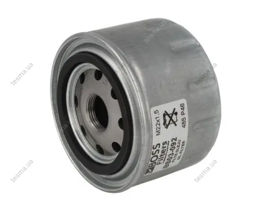 Oil filter, Spin-On. Фильтр масляный, накручиваемый BOSS FILTERS BS03092 (фото 1)