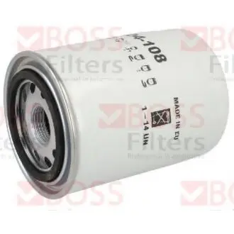 Fuel filter, Spin-On. Фильтр топливный, накручиваемый BOSS FILTERS BS04108