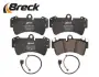 Brake pad set. Колодки гальмівні комплект BRECK 236930055300 (фото 4)