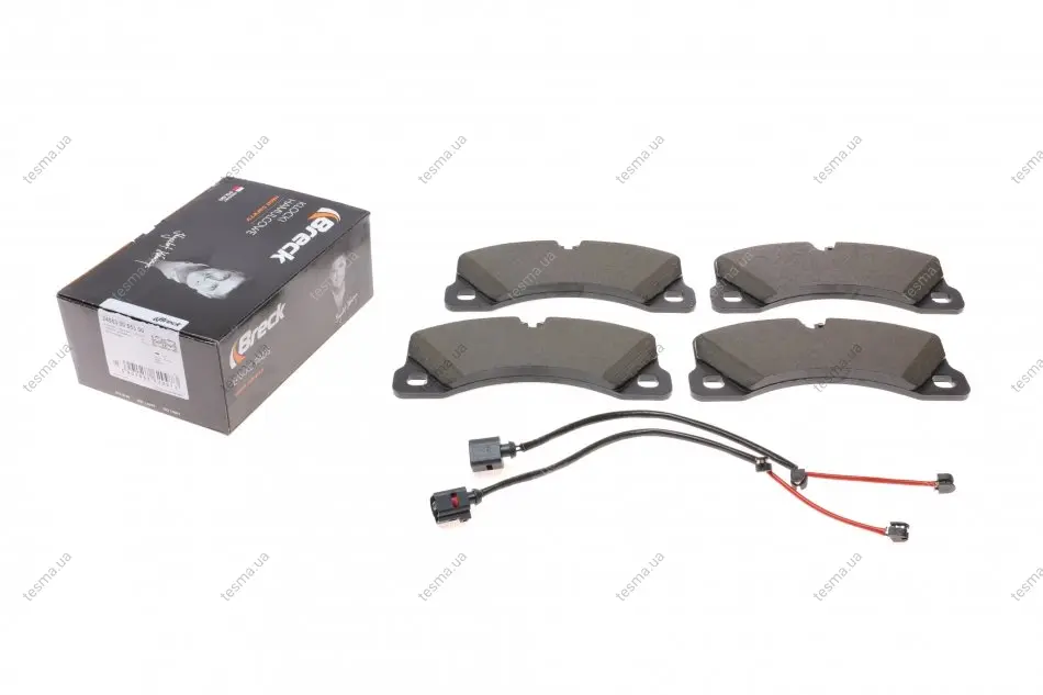Brake pad set. Колодки гальмівні комплект BRECK 245530055300 (фото 1)