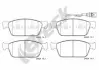 Brake pad set. Колодки гальмівні комплект BRECK 246230070300 (фото 2)