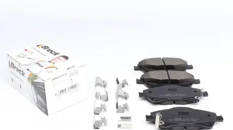 Brake pad set. Колодки гальмівні комплект BRECK 246680070100