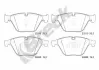 Brake pad set. Колодки гальмівні комплект BRECK 246880055110 (фото 2)