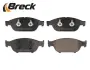 Brake pad set. Колодки гальмівні комплект BRECK 251580055100 (фото 4)