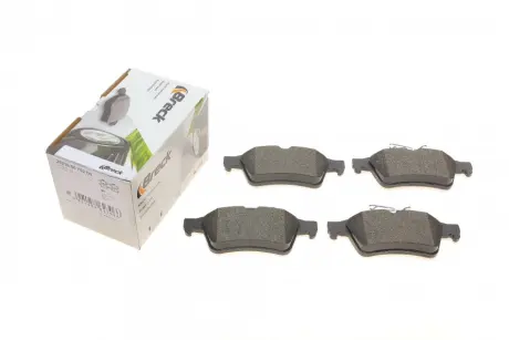 Колодки гальмівні (задні) Ford Connect/Focus II 02- (Ate) BRECK 252180070200