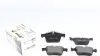Brake pad set. Колодки гальмівні комплект BRECK 253530070400 (фото 1)