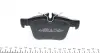 Brake pad set. Колодки гальмівні комплект BRECK 253530070400 (фото 4)