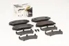 Brake pad set. Колодки гальмівні комплект BRECK 255640070100 (фото 3)