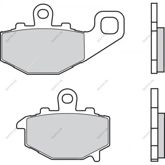 Гальмівні колодки BREMBO 07KA16SP (фото 1)