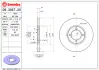 Диск BREMBO 08306720 (фото 1)