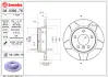 Гальмівний диск BREMBO 08536676 (фото 1)