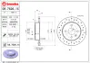 Гальмівний диск зад. Astra 94-/Meriva A 03- (240x42mm) BREMBO 0876261X (фото 1)