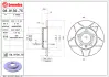 Гальмівний диск зад. A4 B6, B7 00- (245x40mm) BREMBO 08913675 (фото 2)