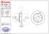 Диск BREMBO 08913810 (фото 2)
