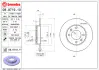 Гальмівний диск зад. Berlingo/Partner 08-/C3 03- (247x35mm) BREMBO 08971911 (фото 2)