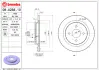 Диск BREMBO 08A28810 (фото 1)