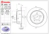 Диск BREMBO 08A53310 (фото 2)