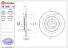 Гальмівний диск BREMBO 08B04410 (фото 2)