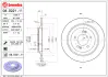 Гальмівний диск BREMBO 08D22111 (фото 2)