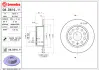 Гальмівний диск BREMBO 08D61611 (фото 1)