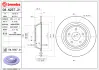 Гальмівний диск BREMBO 08N25721 (фото 1)