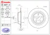 Диск гальмівний BREMBO 08N25741 (фото 1)