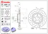 Гальмівний диск BREMBO 0949392X (фото 1)