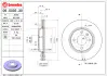 Диск BREMBO 09503530 (фото 2)