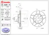 Гальмівний диск BREMBO 09528575 (фото 2)