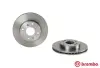 Тормозной диск BREMBO 09675324 (фото 2)