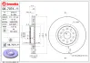 Диск BREMBO 09707411 (фото 2)