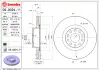 Диск BREMBO 09832411 (фото 1)