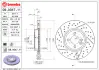Гальмівний диск BREMBO 09A04711 (фото 1)