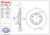 Диск BREMBO 09A05510 (фото 1)