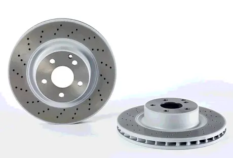 Гальмівний диск пер. W220 98-/C215 99- (330x76mm)(1шт/уп) BREMBO 09A35311