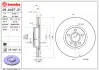 Гальмівний диск BREMBO 09A42731 (фото 1)
