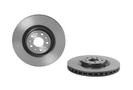 Диск тормозной OPEL COMBO III; FIAT DOBLO III 2010- передн. (пр-во) BREMBO 09A44441